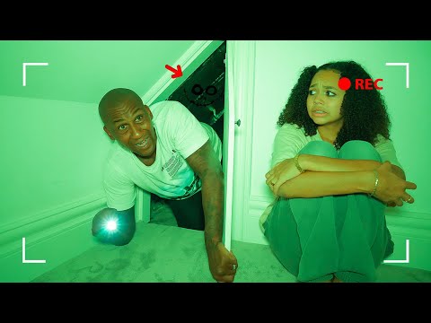 OUR HOUSE IS HAUNTED *Ghost Caught On Camera*