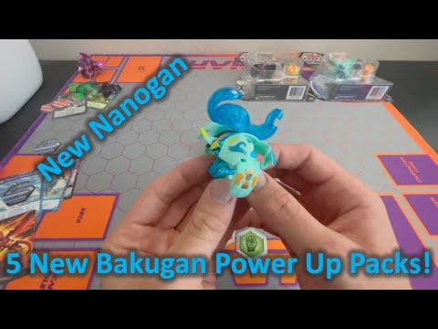New Bakugan Power Up Packs | Brand New Nanogan! Which One's Worth It!?