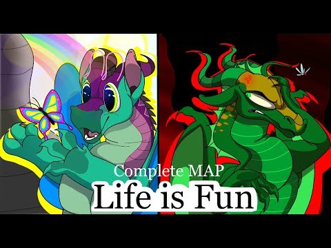 Life is Fun\\Blue and Sundew {Complete Wings of Fire MAP}