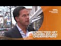 Premier Rutte: ‘Nederland, heb respect voor onze ondernemer’