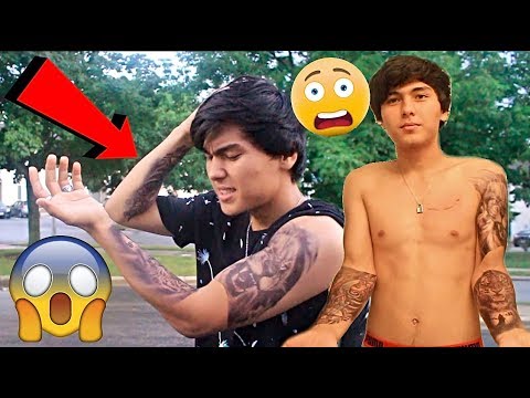 UZBEK BOLA TATIROVKA QOYDI * TATTOO *