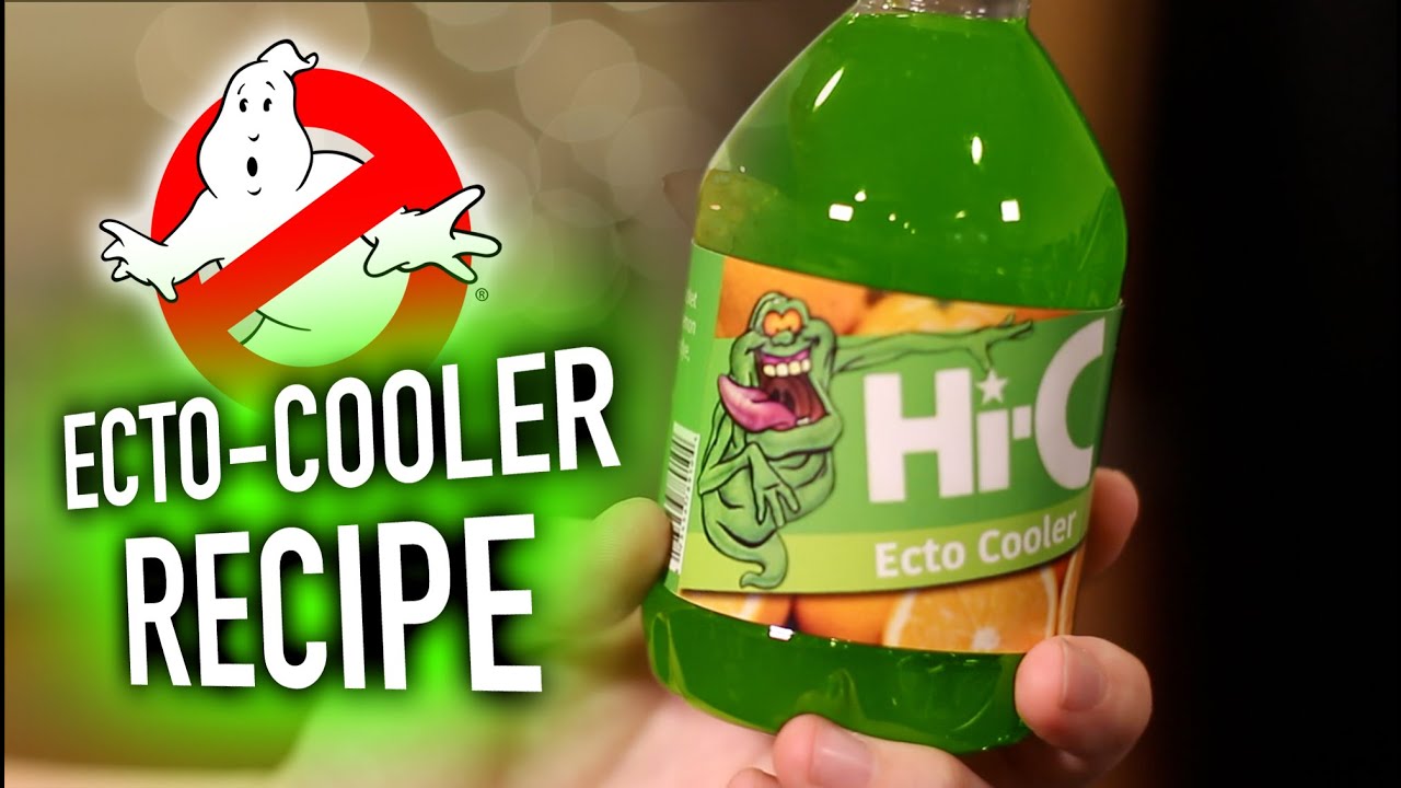 DIY Ecto-Cooler Ghostbusters Drink