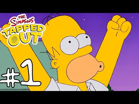 KC Plays! - The Simpsons: Tapped Out | Part #1