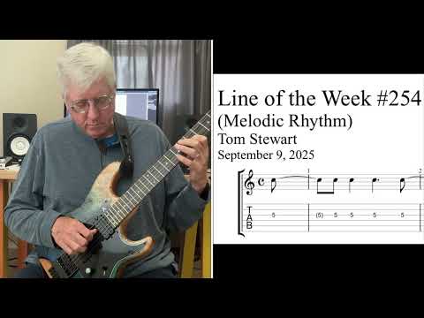 Line of the Week 254 - Motif Development Using Melodic Rhythms 
