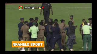 CATCH ME IF YOU CAN | Security Struggle To Catch A Pitch Invader During Ghana VS South Africa AFCON