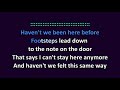 Styx - Haven't We Been Here Before KARAOKE
