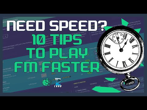 10 Football Manager Tips to Speed Things Up