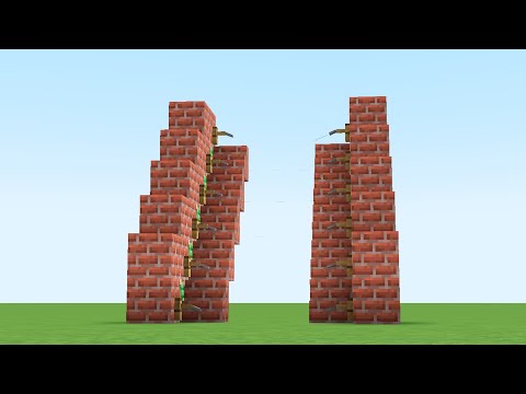 Minecraft Invisible Ladder Tutorial #shorts