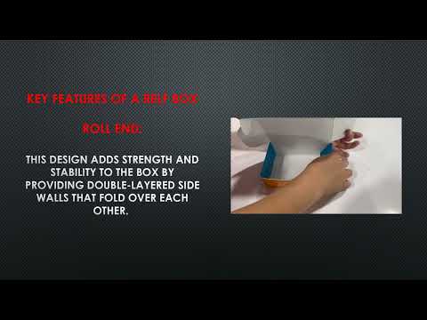 POWER OF PACKAGING SERIES  - ROLL END LOCK FRONT BOX