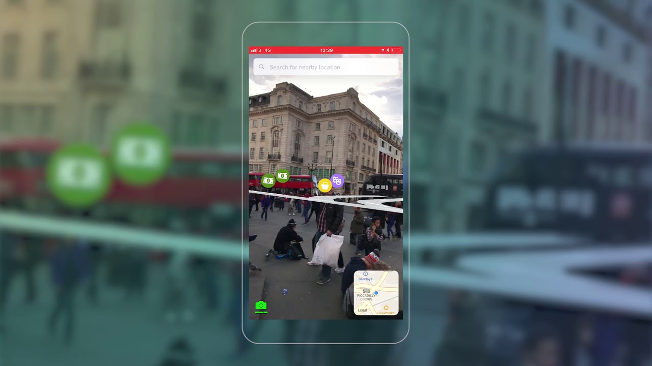 Welcome to â€˜AR Cityâ€™: Beta Augmented Reality Maps and Navigation by Blippar - YouTube