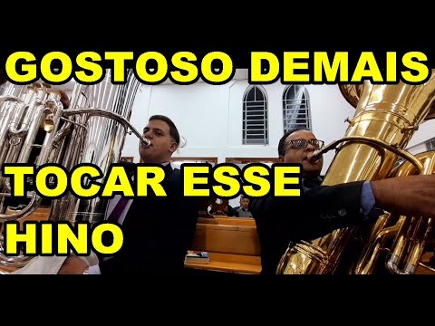 GOSTOSO DEMAIS 🙏🙏🙏 TOCAR ESSE HINO 270 CCB HINÁRIO 5, CULTO IVOTURUCAIA, TUBA KING.
