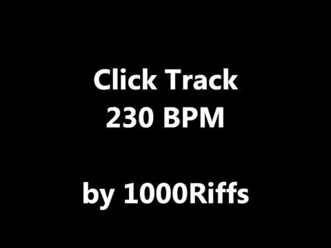 Click Track 230 BPM - Beats Per Minute