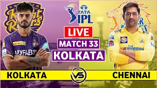 KKR vs CSK Live Scores & Commentary | Kolkata Knight Riders vs Chennai Super Kings Live Scores