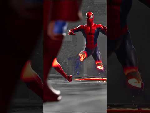 Iam impressed spider man vs Superman #marvel #superman #spidrman