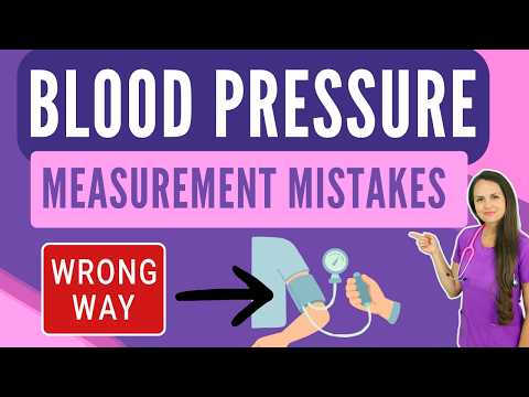 血壓測量大NG！這樣量才準確🩸 hypertensive crisis teaching 📈 (Blood Pressure Measurement Mistakes to Avoid | Blood Pressure Practice Tutorial)