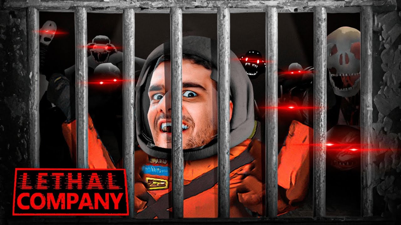 LETHAL COMPANY: PRENDERAM OS GURI EM UMA SALA COM MIL MONSTROS - c/ Vx, Coelho, Fujinuma e Falcon