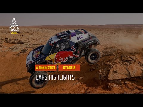 #DAKAR2021 - Stage 8 - Sakaka / Neom - Car Highlights
