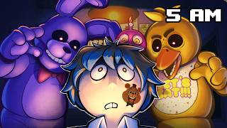 HUGE FNAF Fan Finally Plays Five Nights at Freddy’s for the FIRST TIME!
