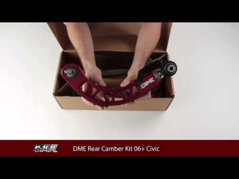 DME Rear Camber Kit for Honda Civic Unboxing Review