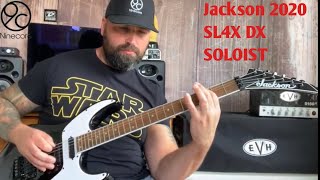 Video thumbnail for JACKSON X SERIES SOLOIST™ SL4X DX, LAUREL FINGERBOARD, GLOSS BLACK by Ninecore Neil