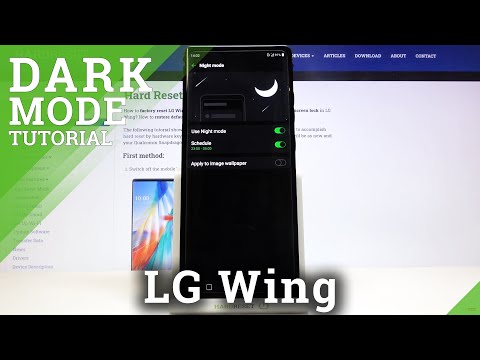 How to Enable Night Mode on LG Wing – Turn On Night Mode