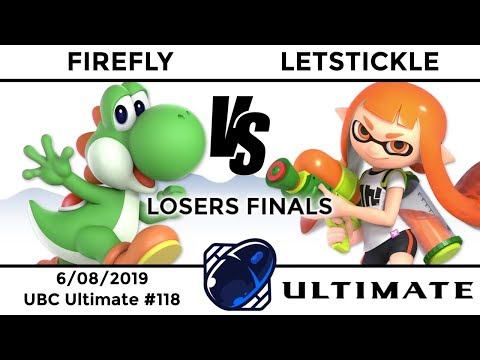UBC Ultimate #118: Losers Finals - Firefly (Yoshi) vs LetsTickle (Inkling)