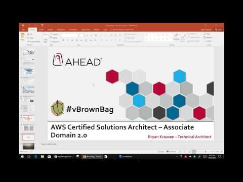 #vBrownBag Follow-up AWS SA Associate – Domain 2 w Bryan Krausen @btkrausen
