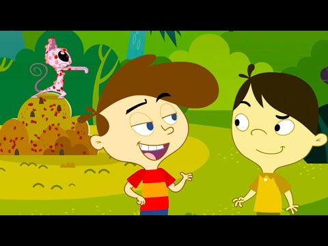 Una gran familia feliz + Campistas Felices 🐈 Kid Vs. Kat 🐈 Niño Vs. Gato - WildBrain