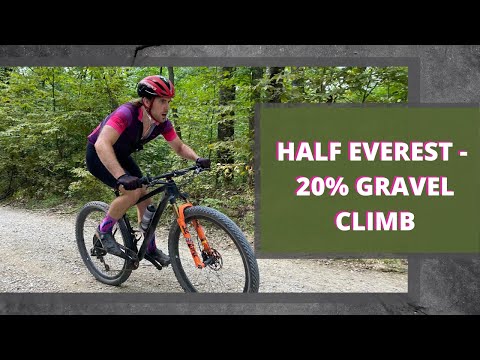 Half Everest - 20% Gravel Climb