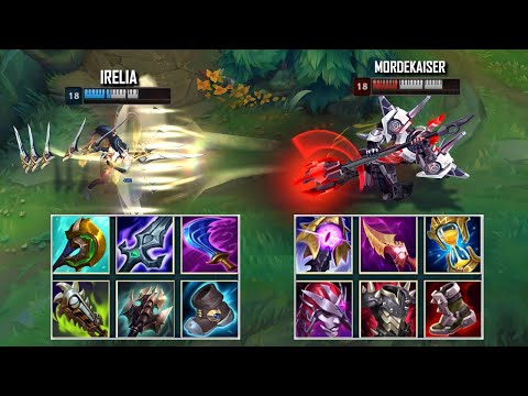 REWORK IRELIA vs MORDEKAISER FULL BUILD FIGHTS & Best Pentakills!