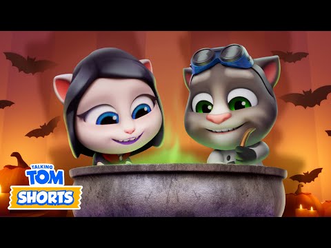 Playing With Halloween Slime 👻🟣 Talking Tom Shorts (S3 Episode 21)