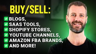Buy, Sell, and Flip Online Businesses — Even If You're NOT the 1% (Live Demo!) | Blake Hutchison