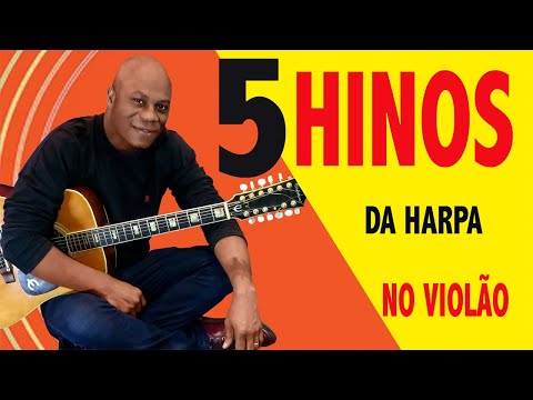 ✅ HOW TO PLAY 5 PRAISES WITH 3 CHORDS! HARPA HYNOS ON VIOLAO 🎸 GOSPEL GUITAR CLASS