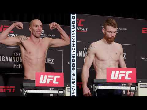 UFC Phoenix Weigh-Ins: James Vick, Paul Felder Make Weight - MMA Fighting