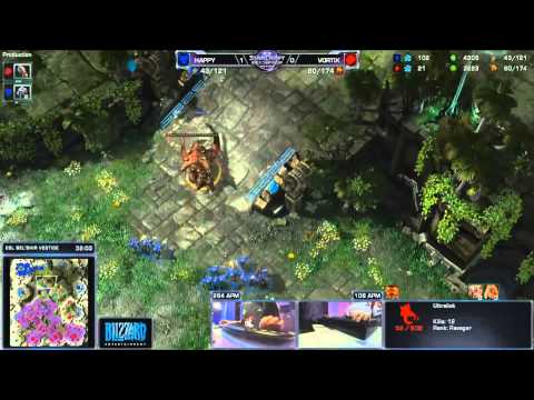 Awesome ultralisk blocking by Happy - WCS EU ro16