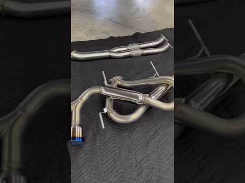 My Stock R35 exhaust to HKS Full exhaust and midpipe #gtr #r35 #nissan #cars #car