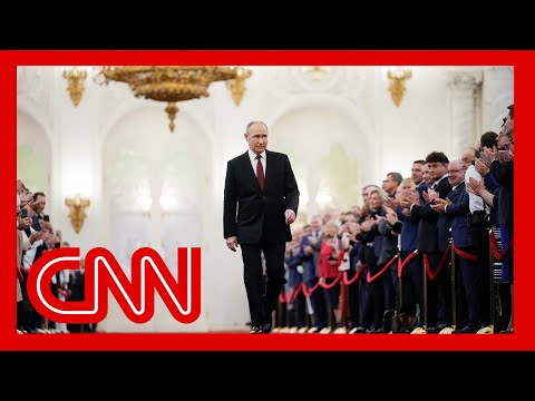 Hear Putin's message to the West during  fifth term inauguration speech