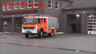 preview picture of video 'Feuerwehr Hamburg Barmbek HLF1,GW1,RTW 23B zusammenschnitt'