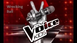 Wrecking Ball , The voice kids
