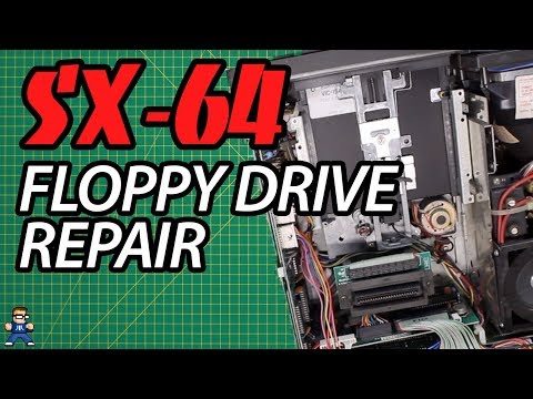 Commodore SX-64 1541 Floppy Drive Repair