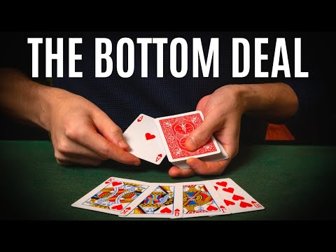 How to Cheat at Cards: The Bottom Deal