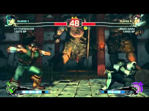 [SSF4] Dictator(n117e0323r226)vsHawk(MaaO-mAAo) 10/10/25 PS3