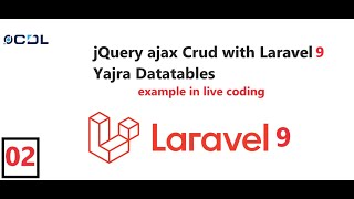Download the video "(02) jQuery ajax Crud with Laravel Yajra Datatable l Add Bootstrap Modal"