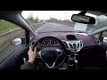 Ford Fiesta MK7 1 6 TDCI 2009 POV Drive