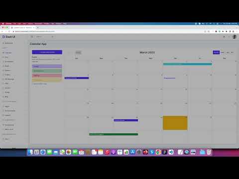 Dash UI - Calender Event JavaScript Bootstrap 5 Admin Dashboard Template