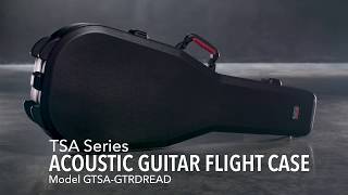Gator Polyéthylène GTSA pour guitare dreadnought - Video