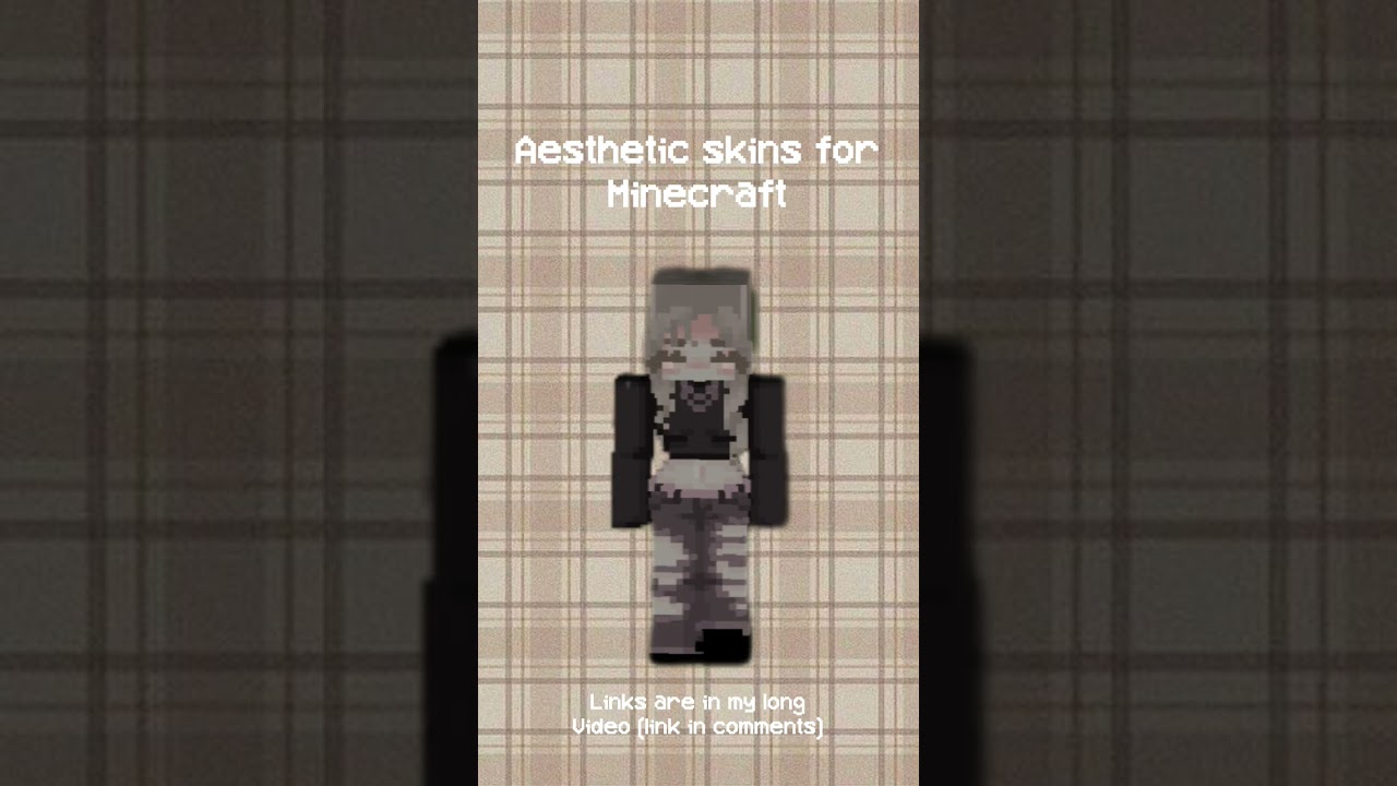 10 aesthetic minecraft skins. #minecraft #skin #aesthetic #girl #digitalart #cottagecore #grunge