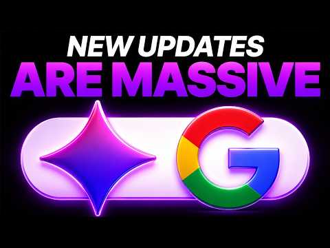 Video Thumbnail: Google Gemini New Updates Are INSANE!