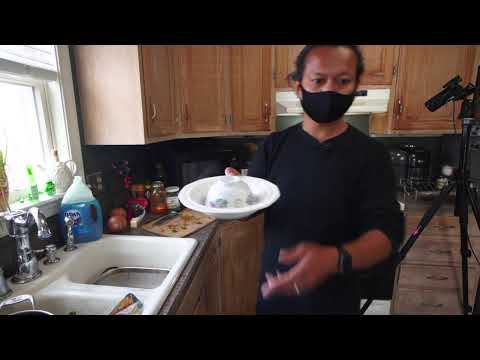 Let's cook Pernil and Kimchi fried rice