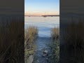 Tide Coming In Sun Setting Warwick RI 10 23 23